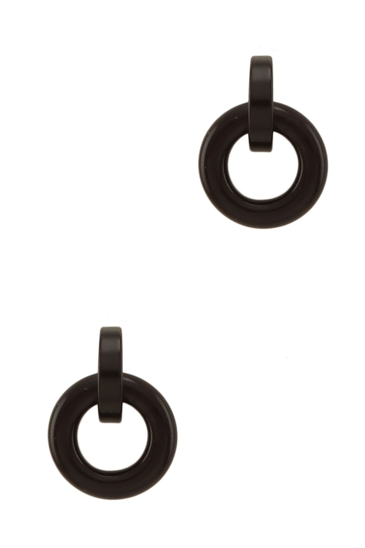 Halo Resin Drop Earrings