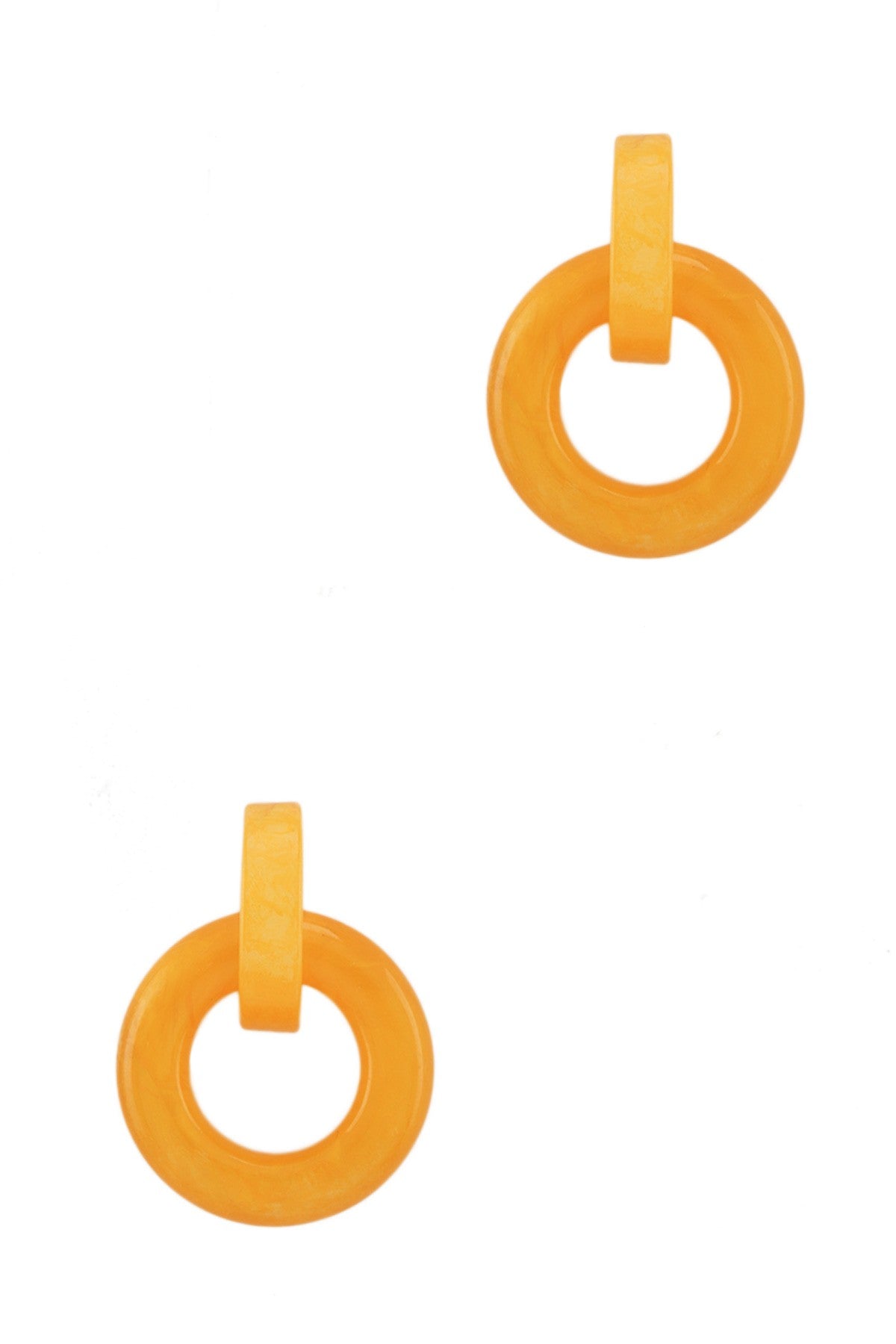 Halo Resin Drop Earrings