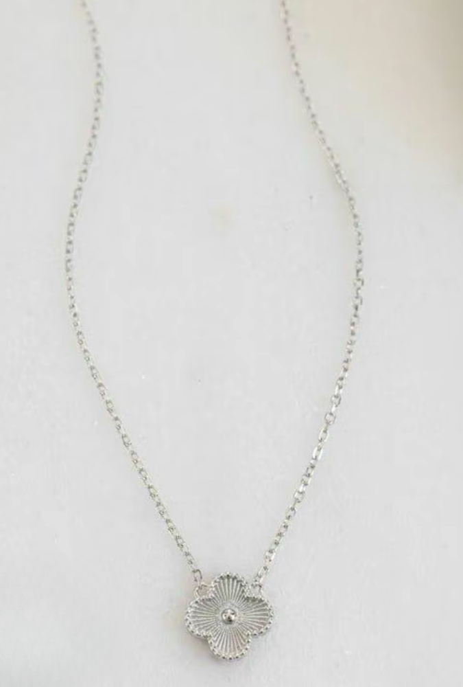 Cloveret Stainless Steel Necklace & Bracelet Set
