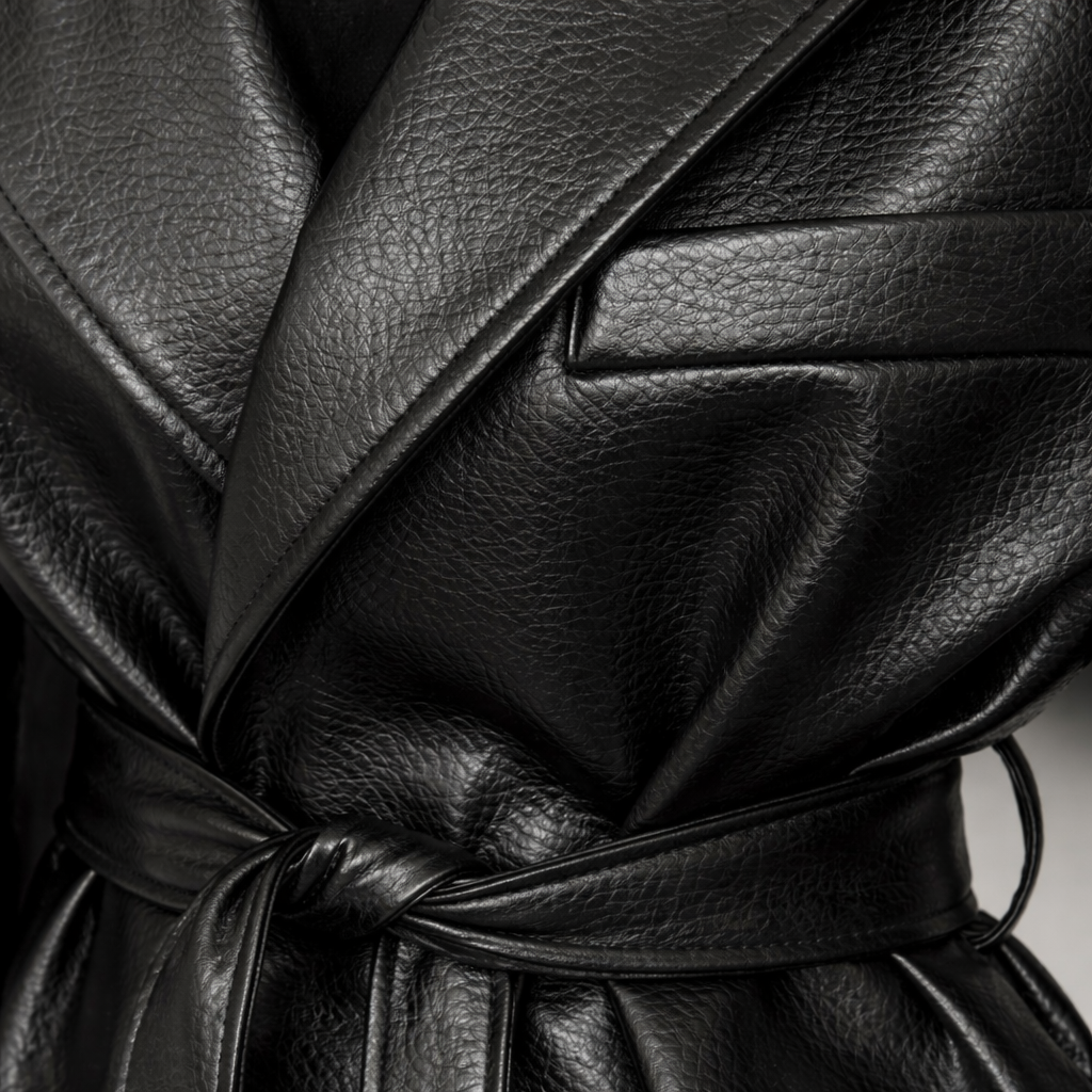 Faux Leather Moto Jacket