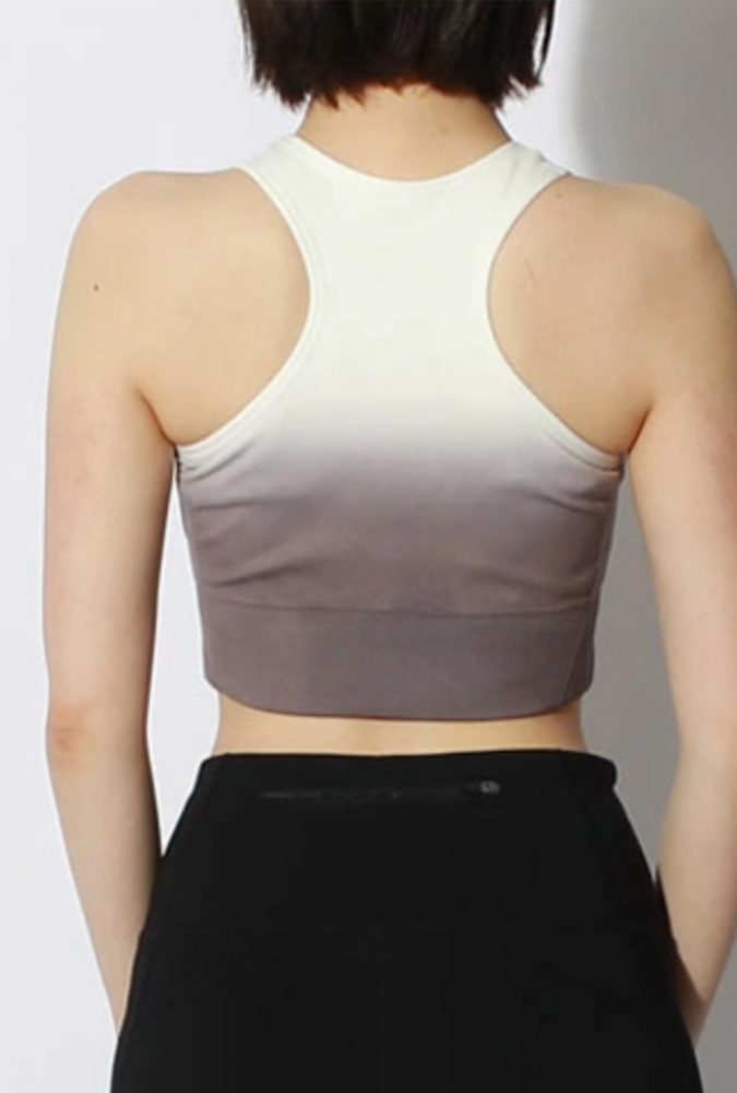 Seamless Ombré Crop Top