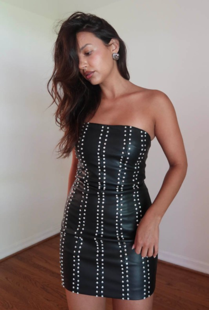 Studded Silence Mini Dress