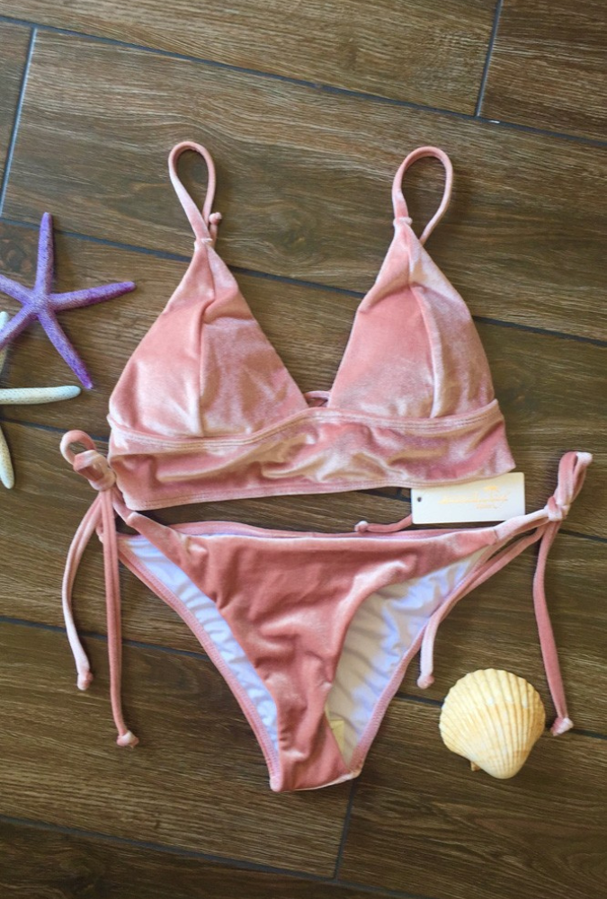 Velvet Tie Set