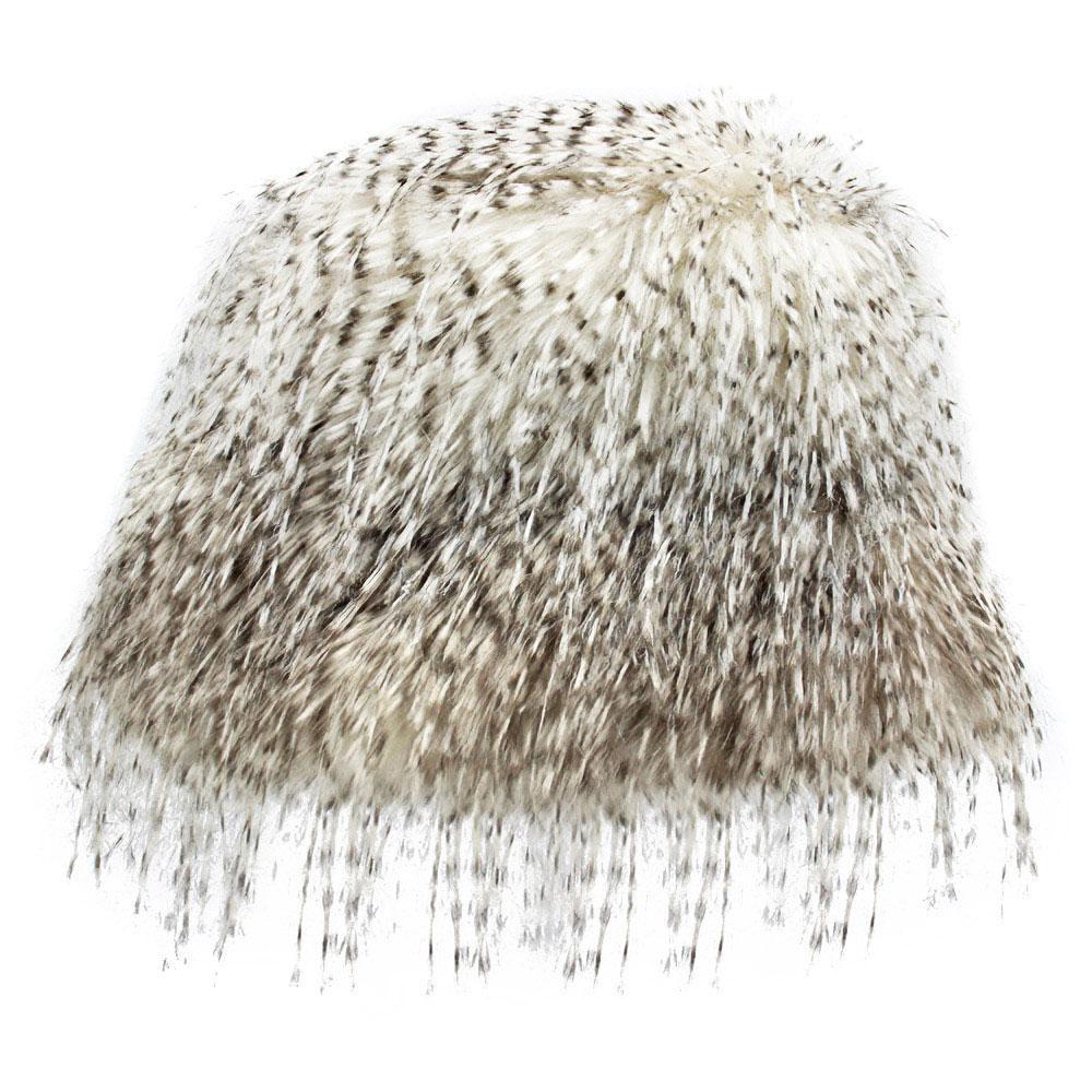 Fluffy Faux Fur Bucket Hat