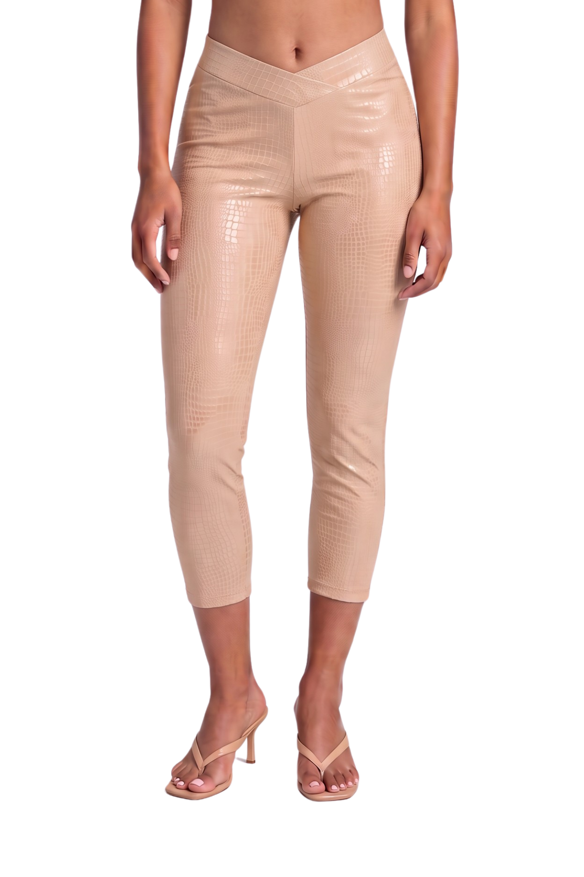 Croc Contour Capri Leggings