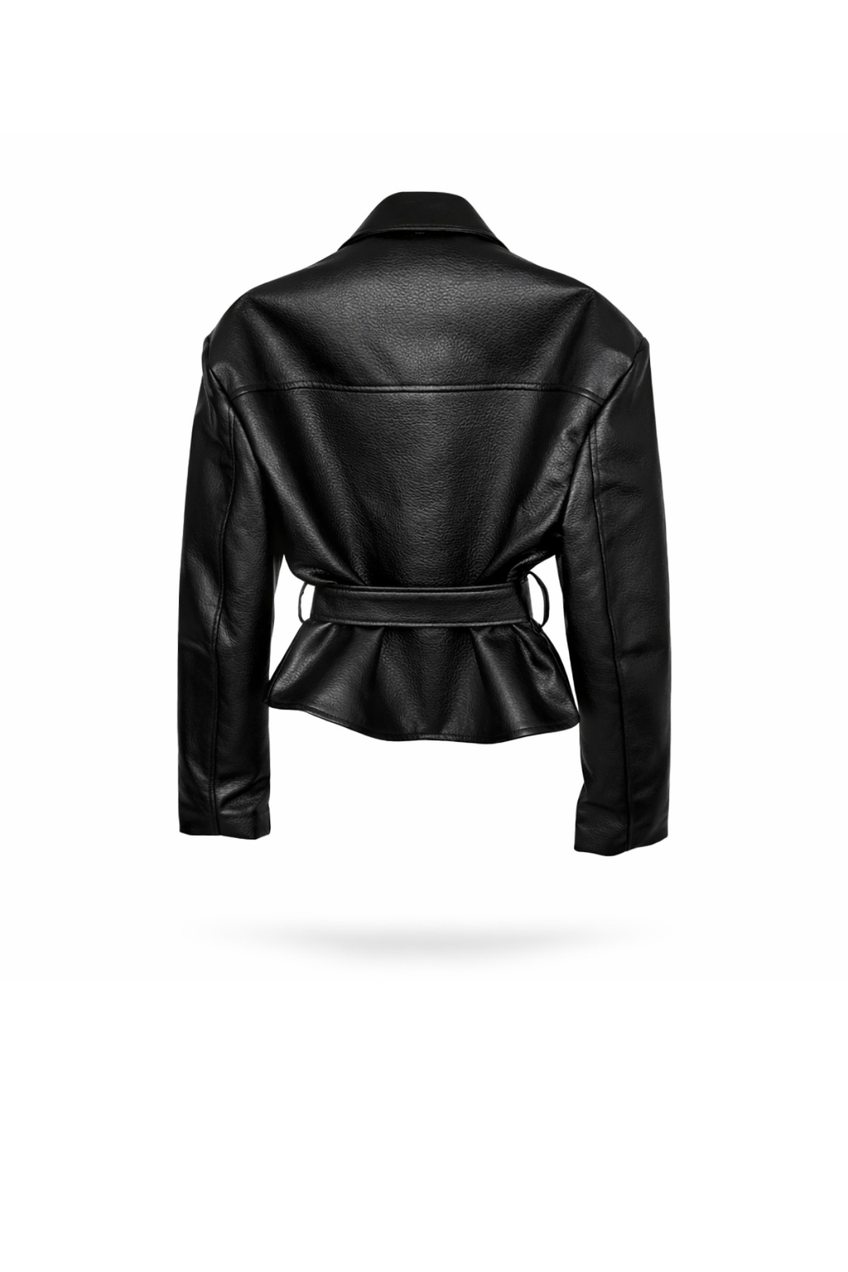 Faux Leather Moto Jacket