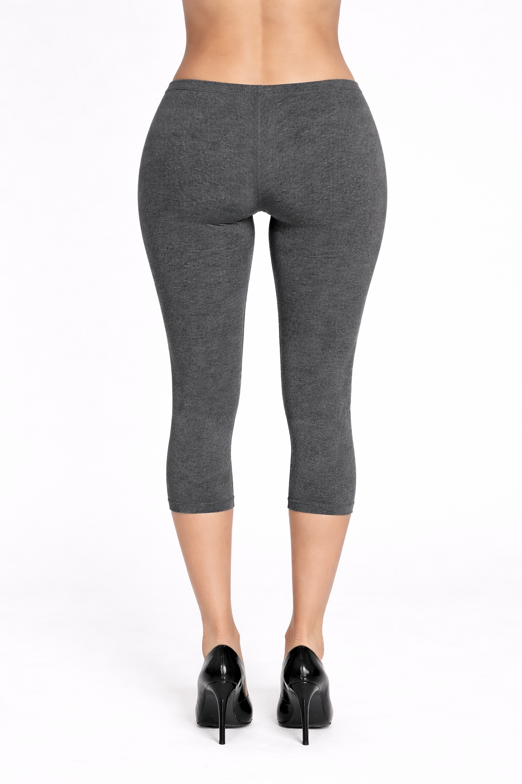 Cotton Jersey Capri Leggings