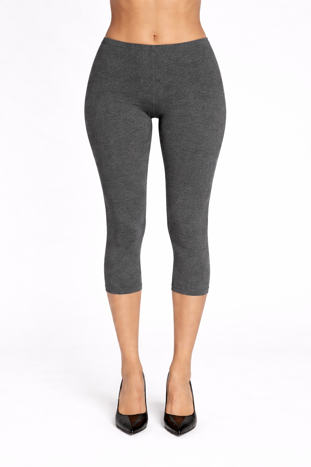 Cotton Jersey Capri Leggings