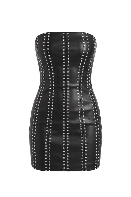 Studded Silence Mini Dress