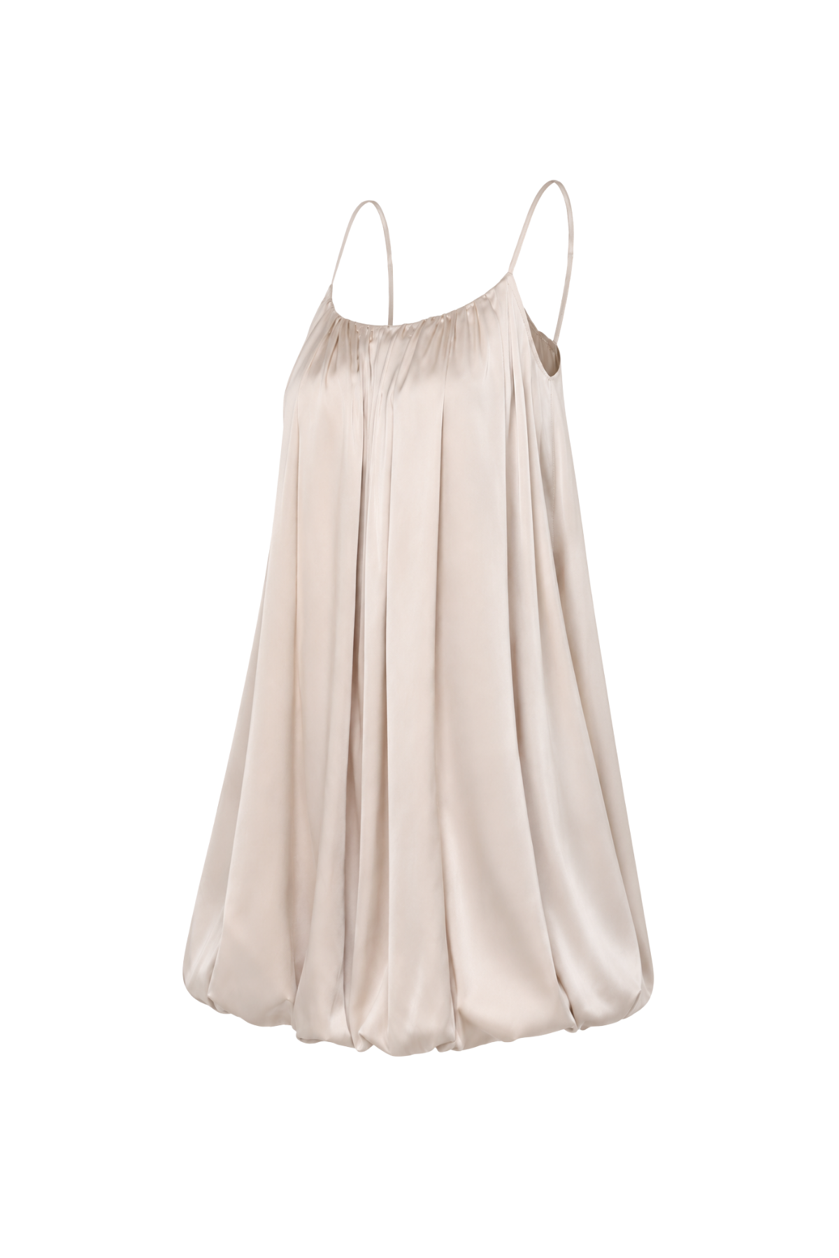 Satin Bubble Dress