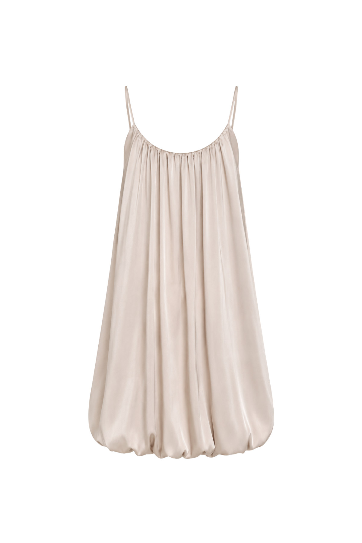 Satin Bubble Dress