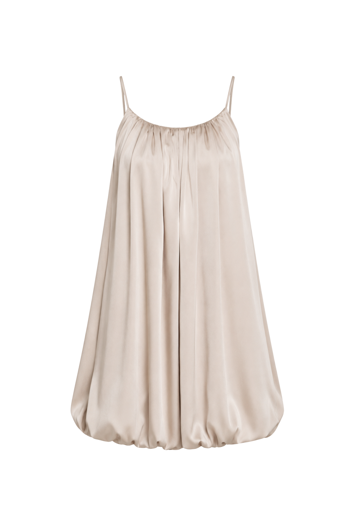 Satin Bubble Dress