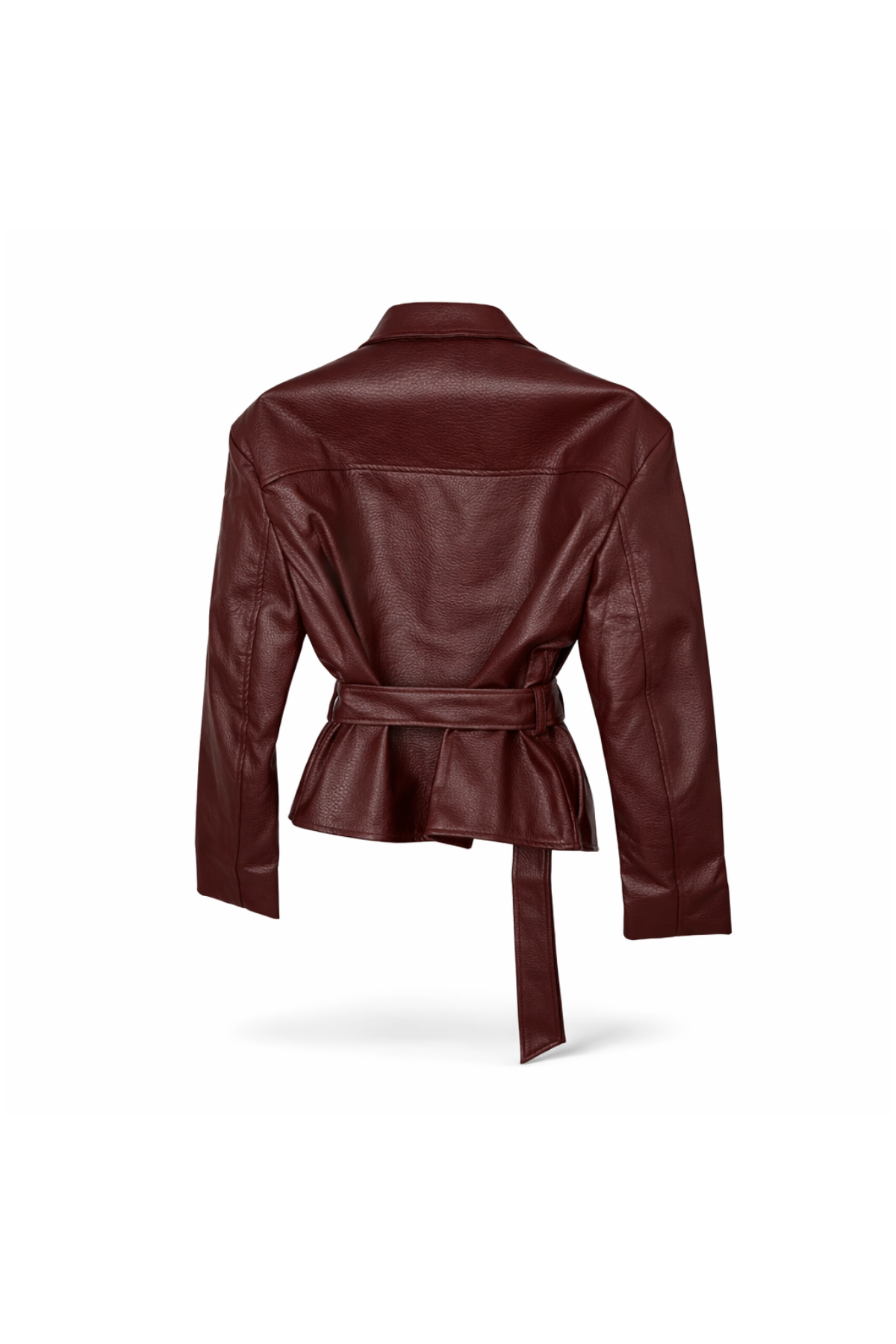 Faux Leather Moto Jacket
